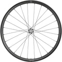 Rapid Red Carbon Rear Wheel - 700c - Center-Lock Disc - 12 x 142mm - Black - 12mm Thru x 142mm - 25mm internal - Tubeless Ready Clincher