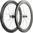 Metron RS 60 Silver Edition Wheelset - 700 - 12 x 100mm/12 x 142mm - Center-Lock - Carbon - Black - 12mm Thru x 142mm - Center-Lock Disc - 23mm internal - Tubeless Ready Clincher