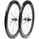 Metron RS 60 Silver Edition Wheelset - 700 - 12 x 100mm/12 x 142mm - Center-Lock - Carbon - Black - 12mm Thru x 142mm - Center-Lock Disc - 23mm internal - Tubeless Ready Clincher