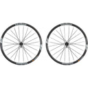 Team 30 Wheelset - 700c - 12 x 100mm/12 x 142mm - Center-Lock - Clincher - Black - 12mm Thru x 142mm - Center-Lock Disc - 19mm internal - Tubeless Ready Clincher